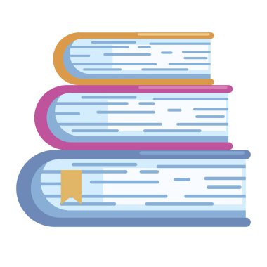 Kitap simgesi yığını izole edildi