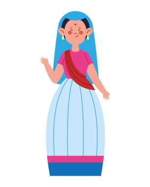 Hintli gelin düğün töreninde izole edilmiş