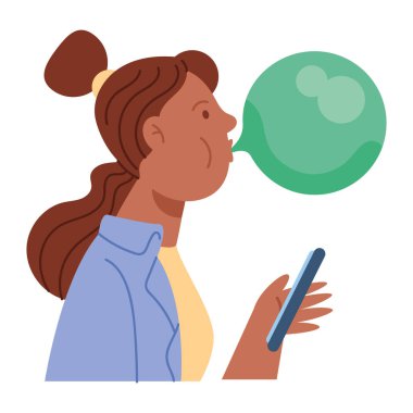 dişi sakız izole tasarımı