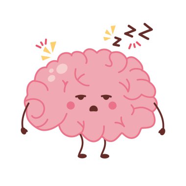 İnsan beyni hastalığı depresyon ikonu izole