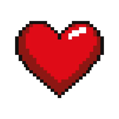 Video oyunu kalp pikseli izole edildi