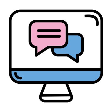 çevrimiçi sohbet ağı sosyal medya izole