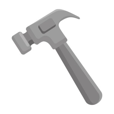 Hammer for construction and repair clipart