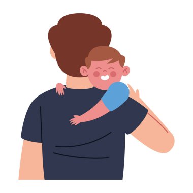 Bir ebeveyn, uyuyan bir bebeği nazik ve koruyucu bir şekilde tutar.