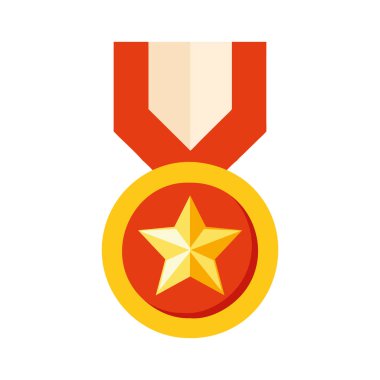 Dekoratif bir yıldızın yer aldığı altın bir kurdele