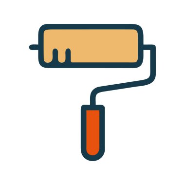 Yüzey kaplaması için bile bir boya silindiri aracı oluştur