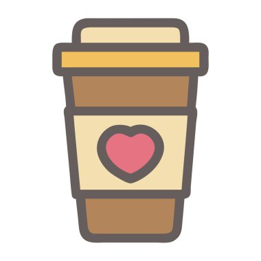 Sıcak bir kahve fincanı popüler sokak içecekleri.