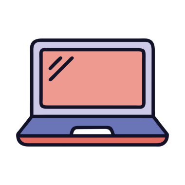 Bilgisayarı ve kapalı ekran teknolojisi.