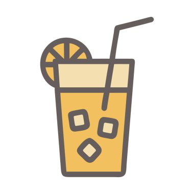 Serinletici bir bardak limonata ve canlı sokak yemeği.