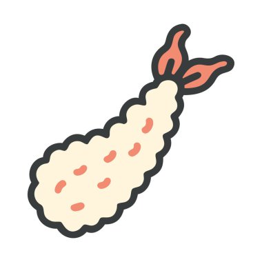 Çıtır hamurlu karides.