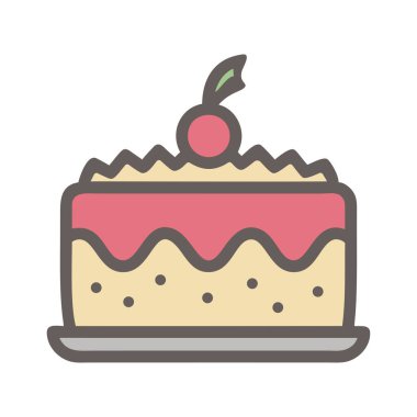 Lezzetli bir dilim tatlı sokak yemeği.