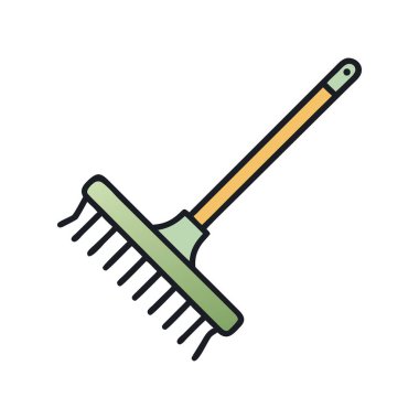 Organik tarım için kullanılan bir tırmık.