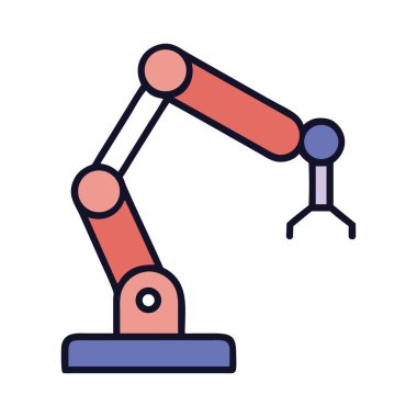 Robot kol teknolojisi aygıtı çizimi