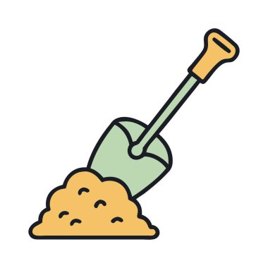 Organik tarımda kullanılan bir kazma küreği