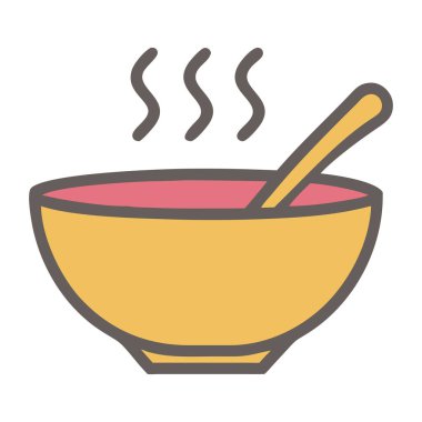 Sıcak bir kase çorba, sokak yemekleri.