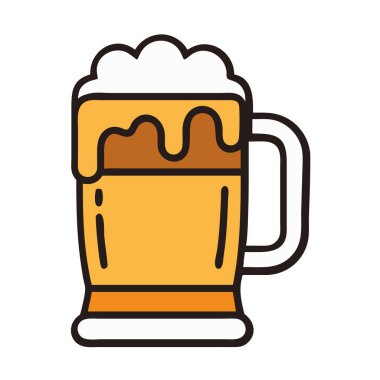 Alman bira bardağı köpüklü üstüyle Oktoberfest 'i simgeliyor.