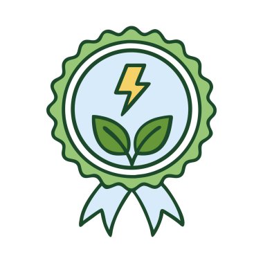 sürdürülebilir enerji rozeti tasarımı