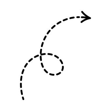 Soyut çizgili ok sarmal noktalı hareketli modern sanat tasarımı içerir