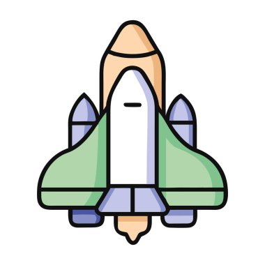 Uzay mekiği fırlatma keşfi fütüristik görevi