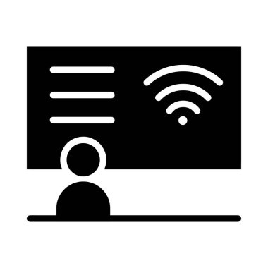 AI eğitim ekranı illüstrasyonu