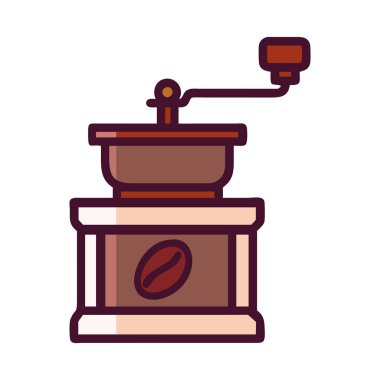 Kahve kültürü öğütücü resim
