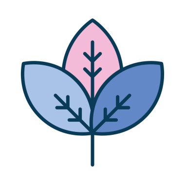 Bitki doğa simgesi resimleme bırakır