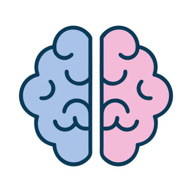 Farkındalık Meditasyon Beyin Mavisi Çizimi