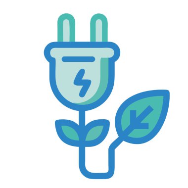 Güneş enerjisi yeşil enerji dolgusu yenilenebilir simgesi