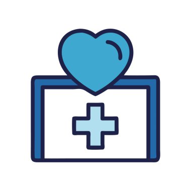 Kalp doktoru hastane temsilcisi.