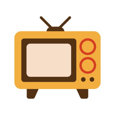 Vintage Object Television Medya simgesi