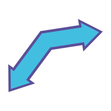 Dirsek oku açılı bir yol oluşturuyor.