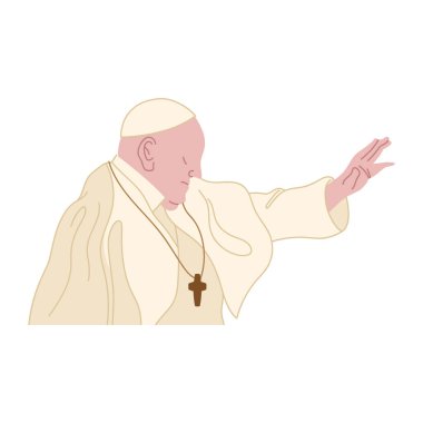 Urbi Orbi Papa konuşuyor. Kutsal Din Töreni izole edildi.