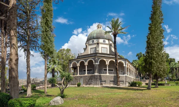 Israel Kirche Der Seligpreisungen Galiläa — Stockfoto