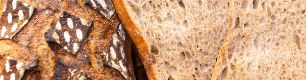 Tasted Special Fresh Beautiful French Bread — Fotografia de Stock