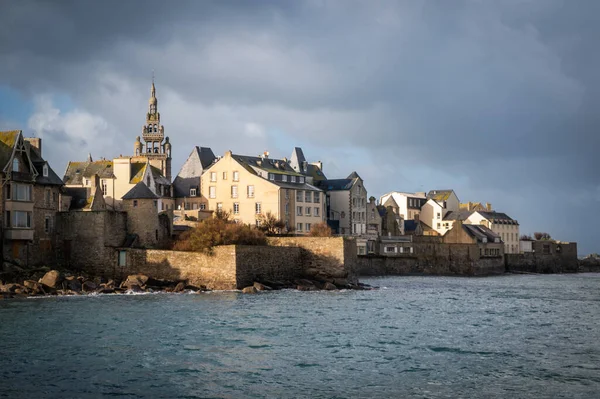 Beautiful Landscape Roscoff Town Bretagne France – stockfoto