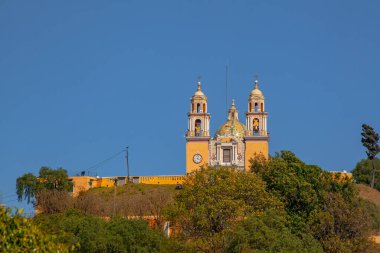 Giant Pyramid of Cholula and Santuario de la Virgen de los Remedios, Mexico