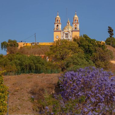 Giant Pyramid of Cholula and Santuario de la Virgen de los Remedios, Mexico