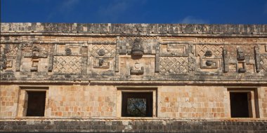 Governor's Palace at the ancient Maya city of Uxmal in Mexico