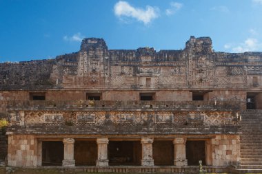 Governor's Palace at the ancient Maya city of Uxmal in Mexico