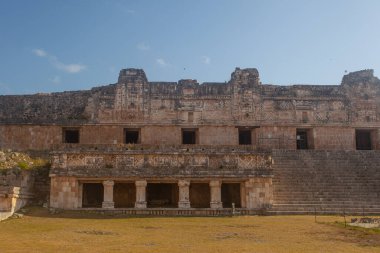Governor's Palace at the ancient Maya city of Uxmal in Mexico