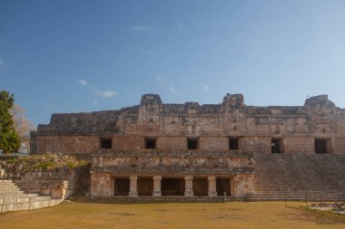 Governor's Palace at the ancient Maya city of Uxmal in Mexico
