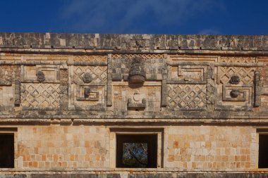 Governor's Palace at the ancient Maya city of Uxmal in Mexico