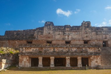 Governor's Palace at the ancient Maya city of Uxmal in Mexico