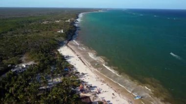 Cancun sahili manzaralı, Meksika