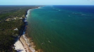 Cancun sahili manzaralı, Meksika