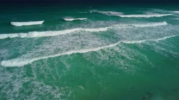 Cancun Sahili Manzaralı Meksika — Stok video