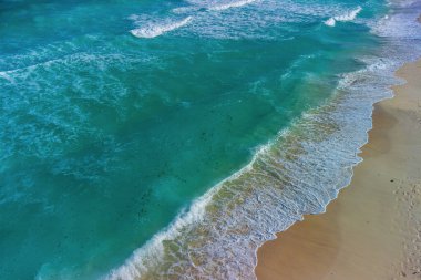 Cancun sahili manzaralı, Meksika