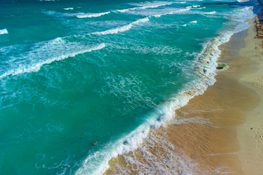 Cancun sahili manzaralı, Meksika