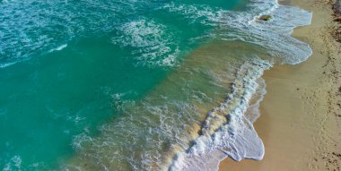 Cancun sahili manzaralı, Meksika