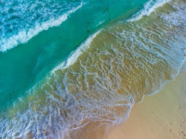 Cancun sahili manzaralı, Meksika